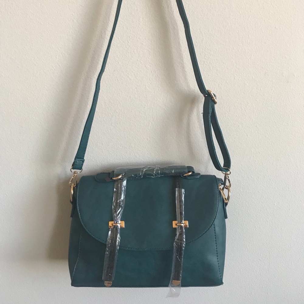ModCloth turquoise satchel/ purse